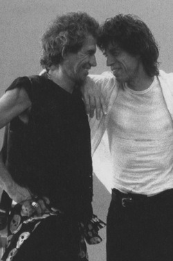 voodoolounge:  The Glimmer Twins through the years. 