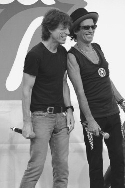 voodoolounge:  The Glimmer Twins through the years. 