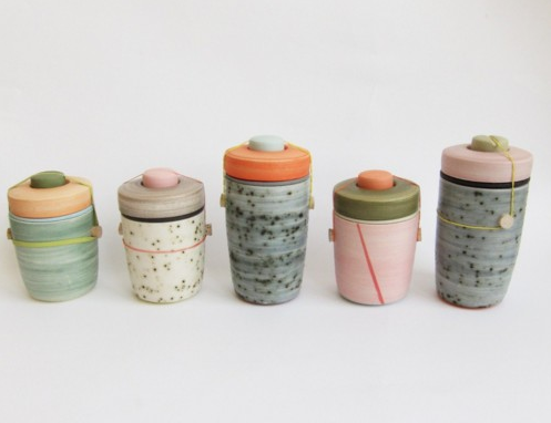 we love these beautiful beautiful speckled ceramics from ben fiess
