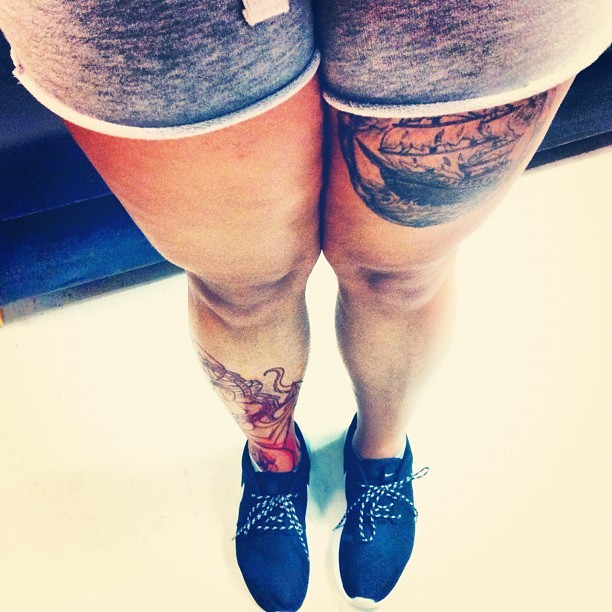 samantha-marie:  So this is how my legs are going to look now? (Taken with Instagram