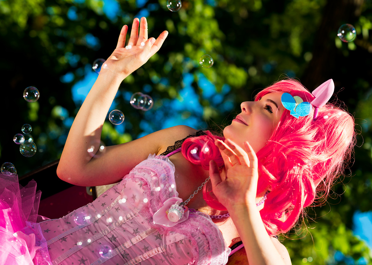 afomodblog:  kyumblr:  My cosplay of Pinkie Pie from My Little Pony: Friendship is
