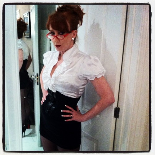 redxxx:  Blowsy MILF ;o) (Taken with Instagram) adult photos