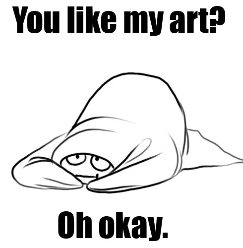 underneaththestarryskye:  steampoweredrocket:  Shyburrito.jpg  Inq, I’m flattered that you would draw a portrait of me, thank you. 