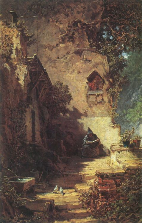 Der Einsiedler (The Hermit), by Carl Spitzweg
