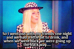 electrascunt:  Lady Gaga on The View: Drunk Stories 