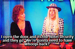 electrascunt:  Lady Gaga on The View: Drunk Stories 