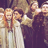  Sophie Turner as Sansa Stark | On the set of Game of Thrones, Seasons 1 and 2 