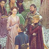  Sophie Turner as Sansa Stark | On the set of Game of Thrones, Seasons 1 and 2 