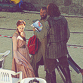  Sophie Turner as Sansa Stark | On the set of Game of Thrones, Seasons 1 and 2 