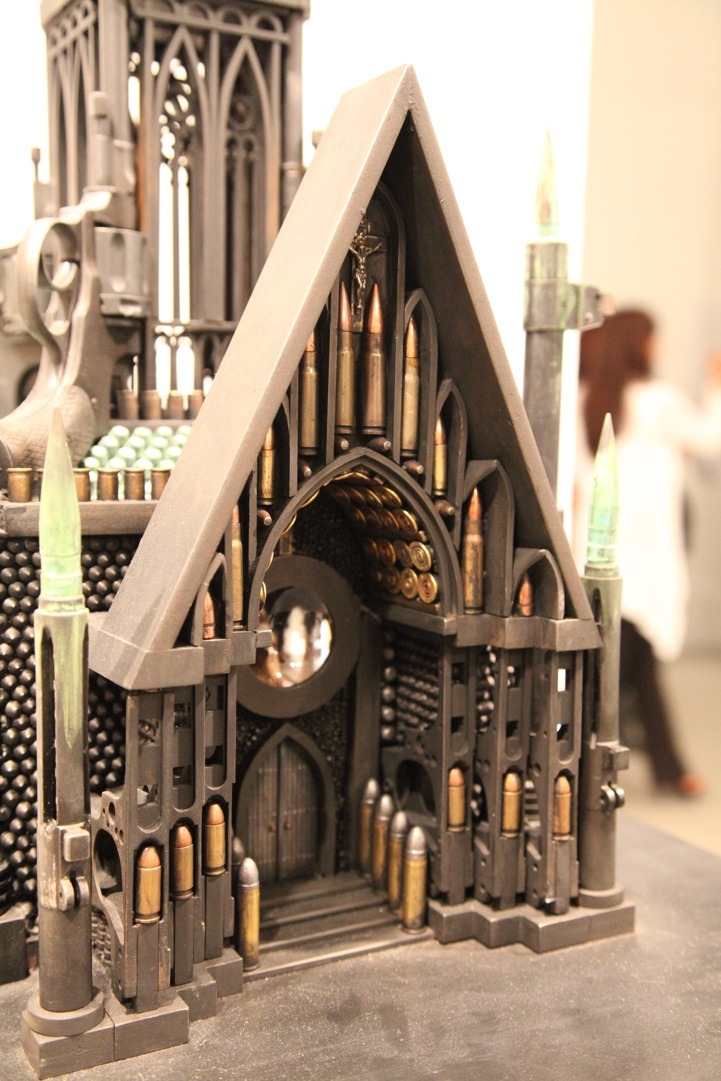 vikingbitch:  atavus:  Al Farrow crafted this church, Skull of Santa Guerro III, using