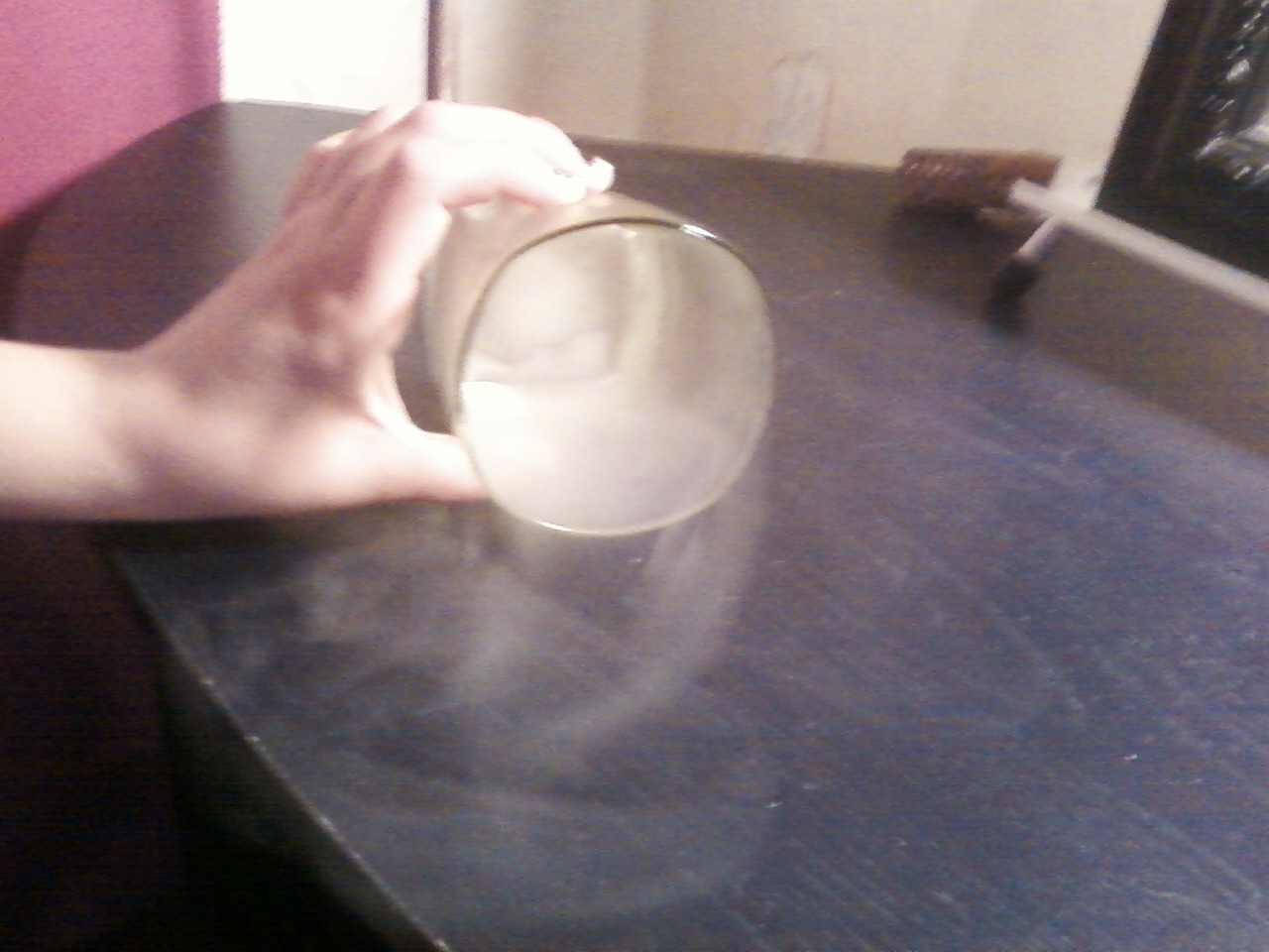 this looks cool, smoke tricks are always fun. &lt;3  we spend hours practicing