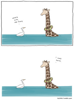 lizclimo:  sometimes giraffes can’t swim 