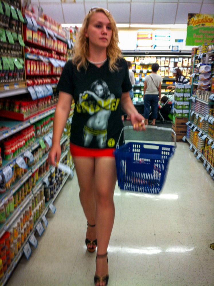 Today, I am bringing you some rather boring pictures of me food shopping. &ldquo;Why?&rdquo;