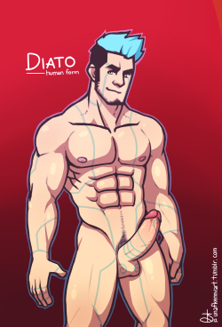 unafkennyart:  Human Diato :D 