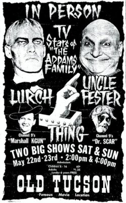 cryptofwrestling:  Addams Family public appearance