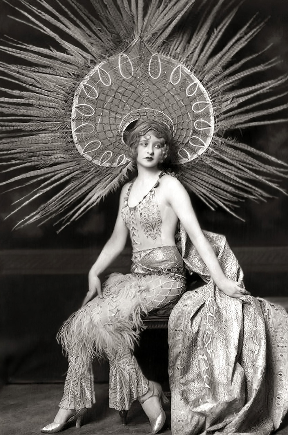 greypoppies:    Myrna Darby  &ndash;  &lsquo;Ziegfeld Follies&rsquo;