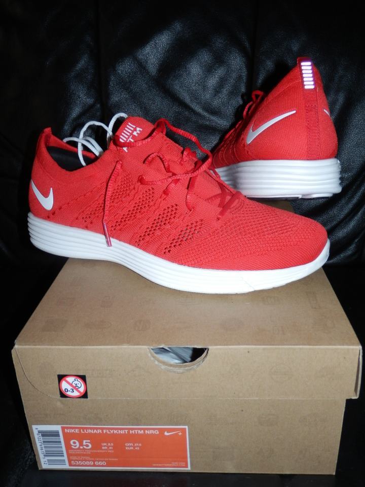Sneakers For Sale, Nike Lunar FlyKnit HTM NRG Red 9.5 US DS ...