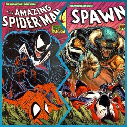 damenacelo37:  #Spawn issue 222 parodying #ASM 316 #Marvel #Image  (Taken with Instagram)