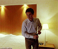 cumberbitchsandwich:  smthngred:  sherlockspeare:  Imagine this is how Benedict gets ready for bed. 