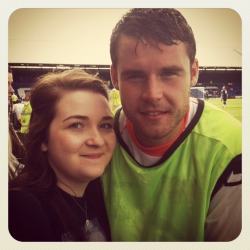 Myself &amp; Danny Miller. Oldham. 29th July 2012.