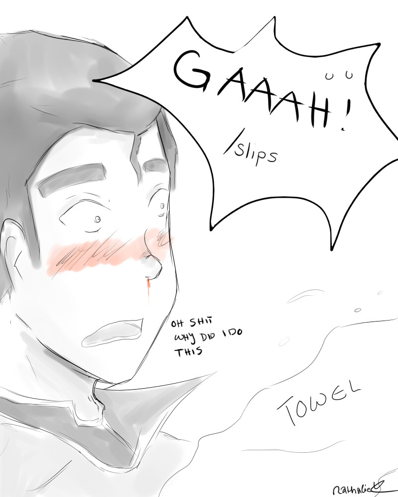 schweety:  schweety: Borra Week Day 02: Prank   Bolin hid Korra’s clothes … Not
