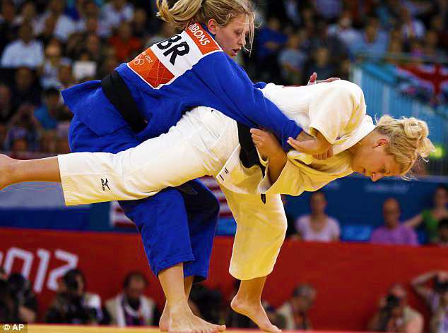englandsdreaming:  Kayla Harrison, a survivor of sexual abuse, becomes the first