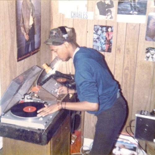 A DJ Named DiscoFiesta back in 1985 when adult photos