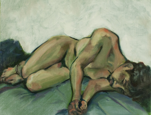 mrsramseysshawl:  Miku (American living in Tokyo, Japan), Nude in Green 