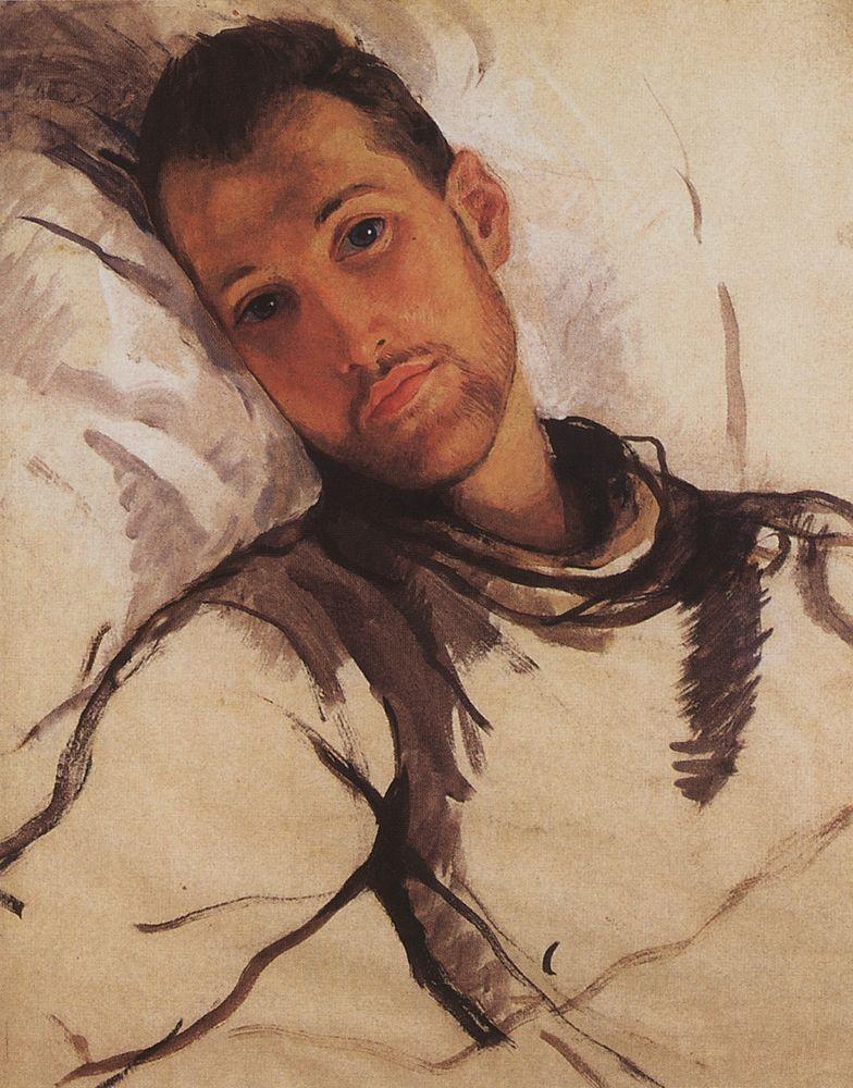 blastedheath:  Zinaida Serebriakova (Russian, 1884-1967), Portrait of S. R. Ernst,