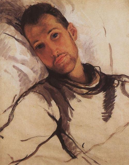 blastedheath:  Zinaida Serebriakova (Russian, 1884-1967), Portrait of S. R. Ernst, 1922. Sergei Rostislavovich Ernst (1894-1980) was a Russian art critic and writer. 