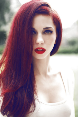 Red Hair, Red Lipstick.