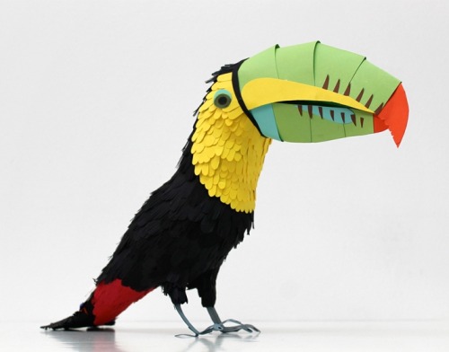 Porn Pics unknowneditors:  Incredible Paper Birds by