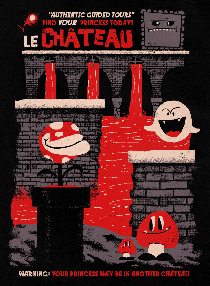 theawkwardgamer:  Art prints by chunkysmurf
