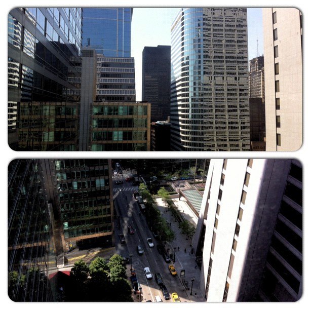 Adler school of Psych. 16th Flr. at 1 N. Desrborn looking south. #mycity #myjob #tallbuildings