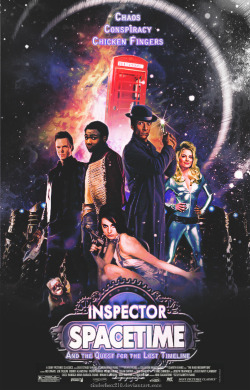 danharmon:  thegeek531:  Inspector Spacetime Poster by ~tinderbox210   Holy crap this is really really really cool.  Community!