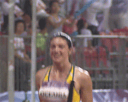 first-player:  bathtub-tigers:  michelle jenneke prancing around in the rain. YOU’RE