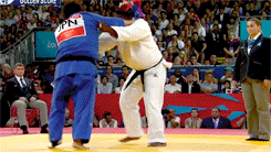 vixeninyourkitchen:  queennubian:  gaypocalypse:  22-year-old Idalys Ortiz of Cuba, 2012 Olympic women’s heavyweight judo champion. Ortiz is the first woman not from China or Japan to claim the title.  BLACK GIRLS WINNIN!!!!!!  Cubaaaa stand up! 