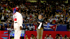 vixeninyourkitchen:  queennubian:  gaypocalypse:  22-year-old Idalys Ortiz of Cuba, 2012 Olympic women’s heavyweight judo champion. Ortiz is the first woman not from China or Japan to claim the title.  BLACK GIRLS WINNIN!!!!!!  Cubaaaa stand up! 