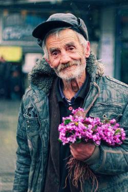 “As flores são bonitas em qualquer