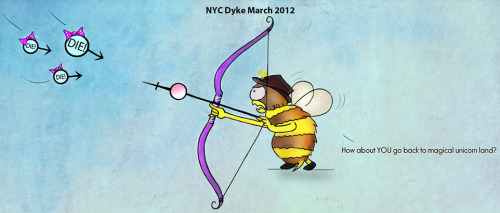 Dyke March NYC 2012