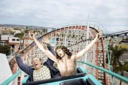 jesus-everywhere:  Jesus Riding A Roller