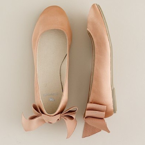 Pink ballet shoes