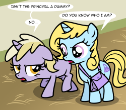 askpun:  Dinky has a way of staying out of