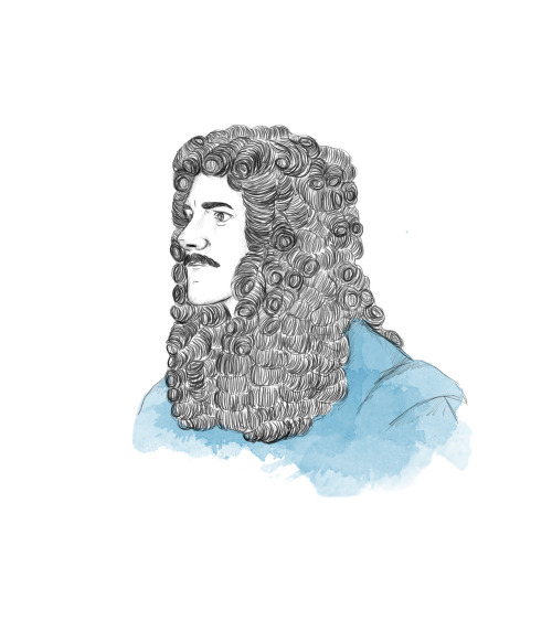 egodeath100: Horrible Sketches: Charles II requested by congratuverylations