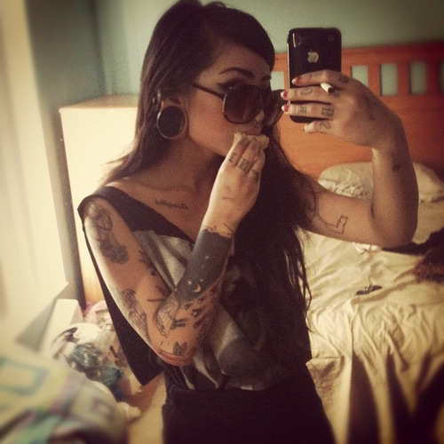 modifiedgirls:  ☮follow for beautiful modified girls☮ 
