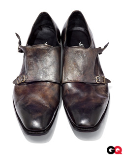 gqfashion:  Get It: The Shoe of the Season In case you haven’t heard - or read in the pages of GQ - the monkstrap is the dress shoe you need to be wearing right now. 
