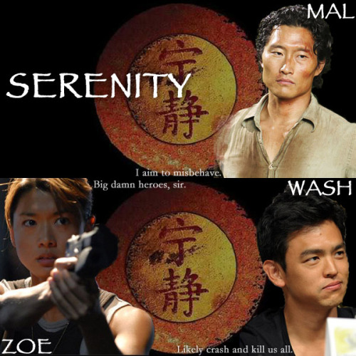 some-stars:kaydeefalls:FIREFLY: Racebending Recast (or, if the crew of Serenity reflected the Asian-