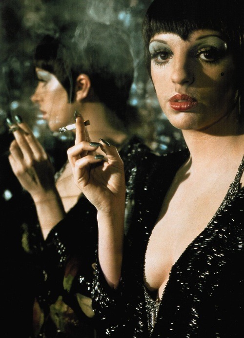 st: smokingissexy: Liza Minelli in Cabaret Do I Want A Cigarette?