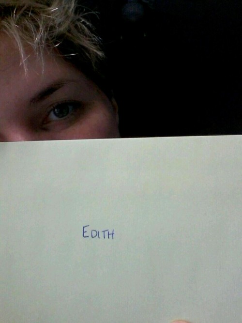Edith this is the card i never got around to sending you months ago. i&rsquo;m a horrible person.