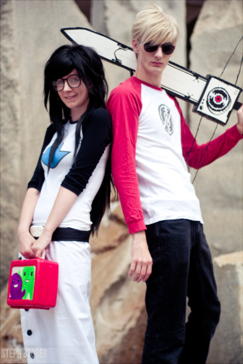 vintage-aerith: skwinkography: Dave &amp; Jade (Homestuck)  Otakon 2012 - Friday Dave Strid